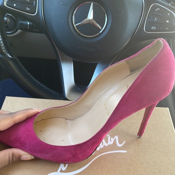 Pigalle size 40 color: Rosa Wore numerous times. Show protectors few flaws - Picture 4 of 6